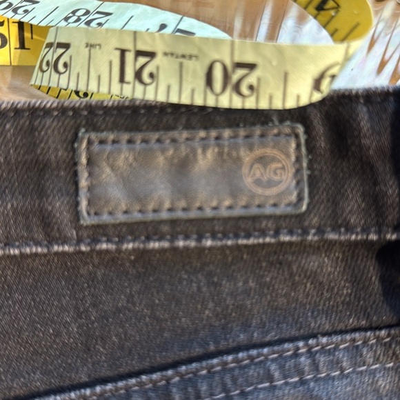 AG 5 Pocket Black Sophia Ankle Style Crop Jeans NWT - Picture 7 of 11